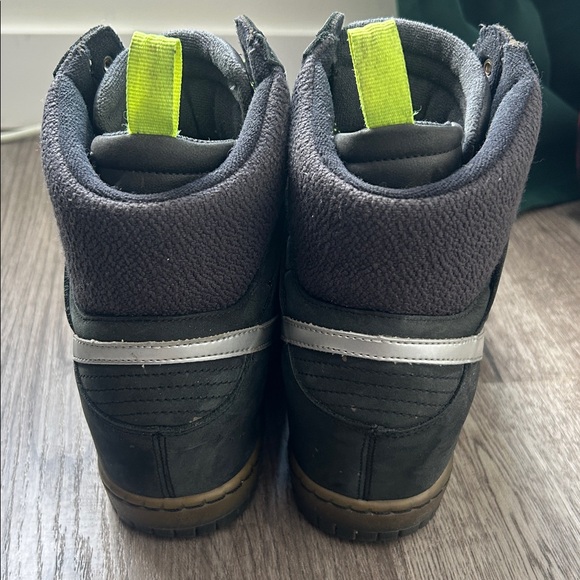 Nike Dunk Sky High sneaker boot size 9 wedge - Picture 6 of 9